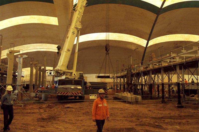 11 pavilhao inflavel cobertura lona temporaria obras construcao civil